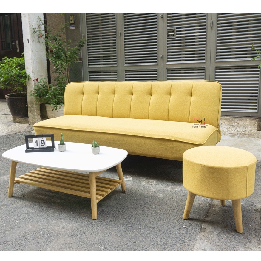 Sofa giường thông minh nhiều màu tùy chọn mẫu 02 hàng xuất khẩu thương hiệu MW FURNITURE - Nội thất căn hộ