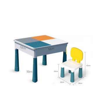 Bàn lego cho bé - Thanh lý bàn bị NỨT 1 góc trong quá trình vận chuyển- INBOX Shop trước khi lên đơn ạ