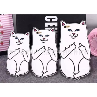 Ốp silicon Mèo Mắc dại iPhone5/6/6+