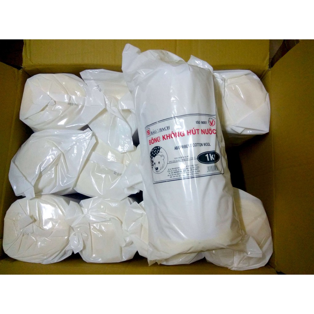 Bông không hút nước 1kg