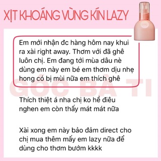 XỊT KHOÁNG VÙNG KÍN LAZY