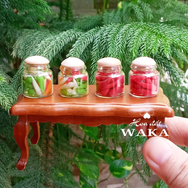 Mô Hình Ớt Khô Ngâm Chua 01 Tỉ Lệ 1/12