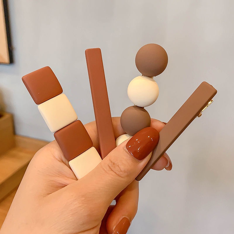 Kẹp Tóc Một Bên Phong Cách Nhật Hàn Đơn Giản Cho Nữ