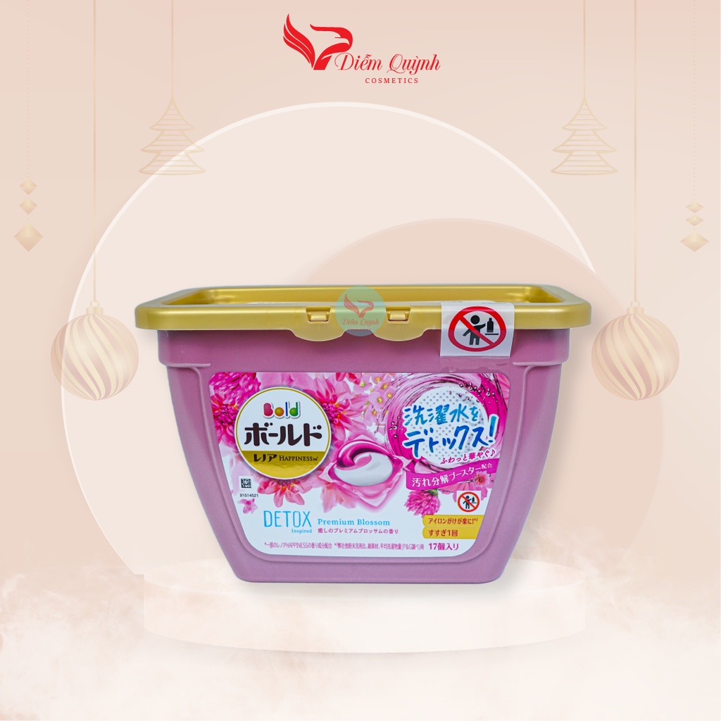 Viên giặt xả Gel Ball Bold Nhật Bản