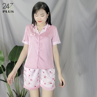 BỘ PIZAMA ĐÙI LỤA SATIN CAO CẤP