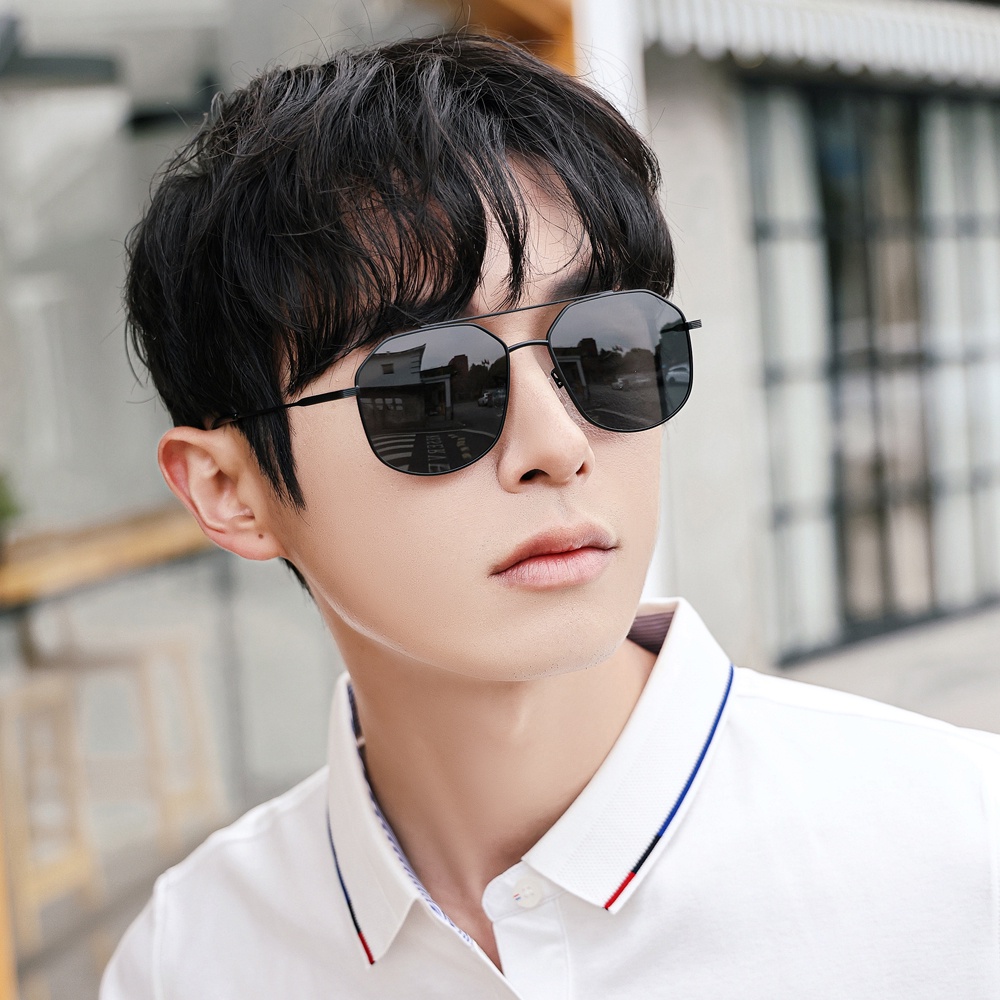 Kính râm phân cực KATELUO 58095 cổ điển sang trọng thời trang cho nam
