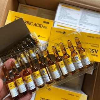 Vitamin C Hàn Quốc Vitamin C Spa( Vỉ 10 ống)