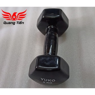 Tạ tay cao su cao cấp yuko 6 kg (giá 1 quả)