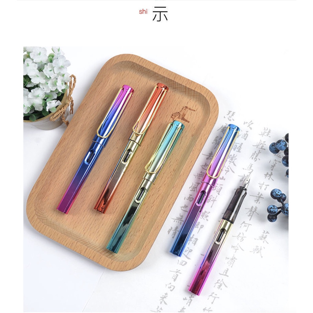 Bút máy cao cấp, bút mực luyện viết chữ đẹp ngòi siêu mảnh 0,38mm hàng loại 1