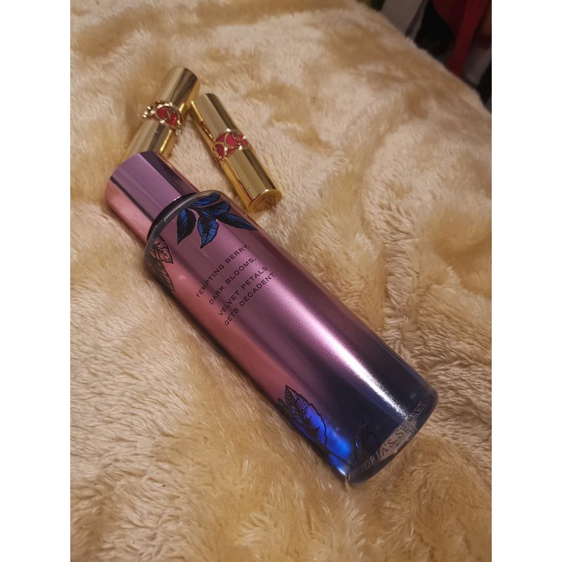 🤎 𝐁𝐨𝐝𝐲𝐦𝐢𝐬𝐭𝐯𝐧 - Mẫu thử xịt thơm Body Mist Victoria's Secret -  Velvet Petals Noir 250ml 🤎