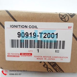 Mobin đánh lửa cho xe toyota innova, fortuner, hilux, hiace, camry mã 90919-t2001 -hgauto