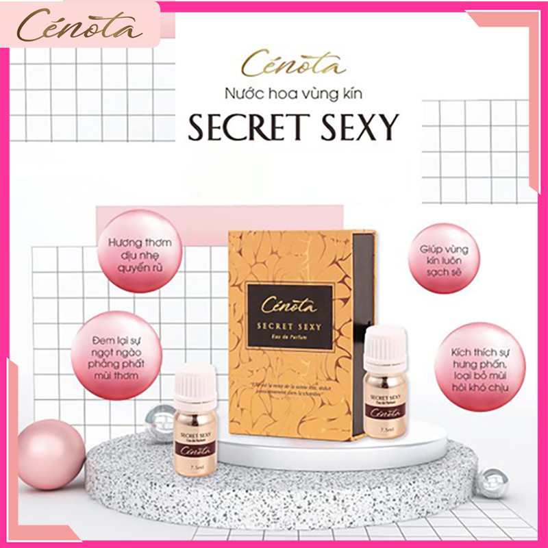 Nước hoa vùng kín Cenota Secret Sexy, Nước hoa vùng kín làm mê mệt các chàng - C36 | BigBuy360 - bigbuy360.vn