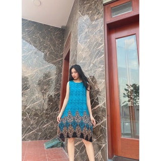 Váy lanh xuông ( ảnh thật - hàng sẵn)