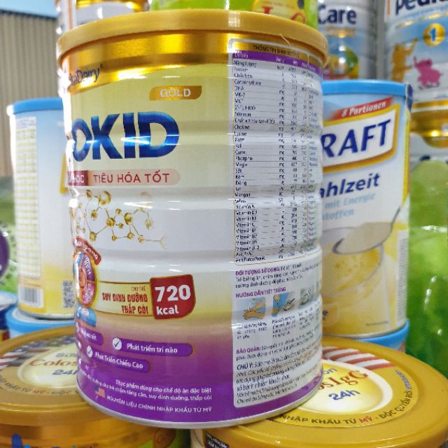 [LẺ GIÁ SỈ] Sữa Bột CALOKID GOLD 900G