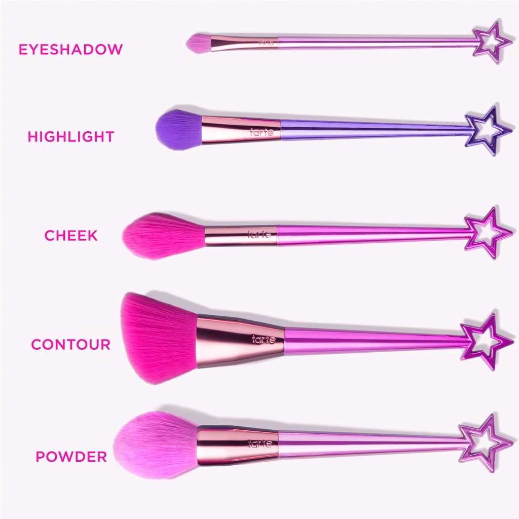 Tarte - Bộ Cọ Trang Điểm 5 Cây Tarte Pretty Things &amp; Fairy Wings Brush Set