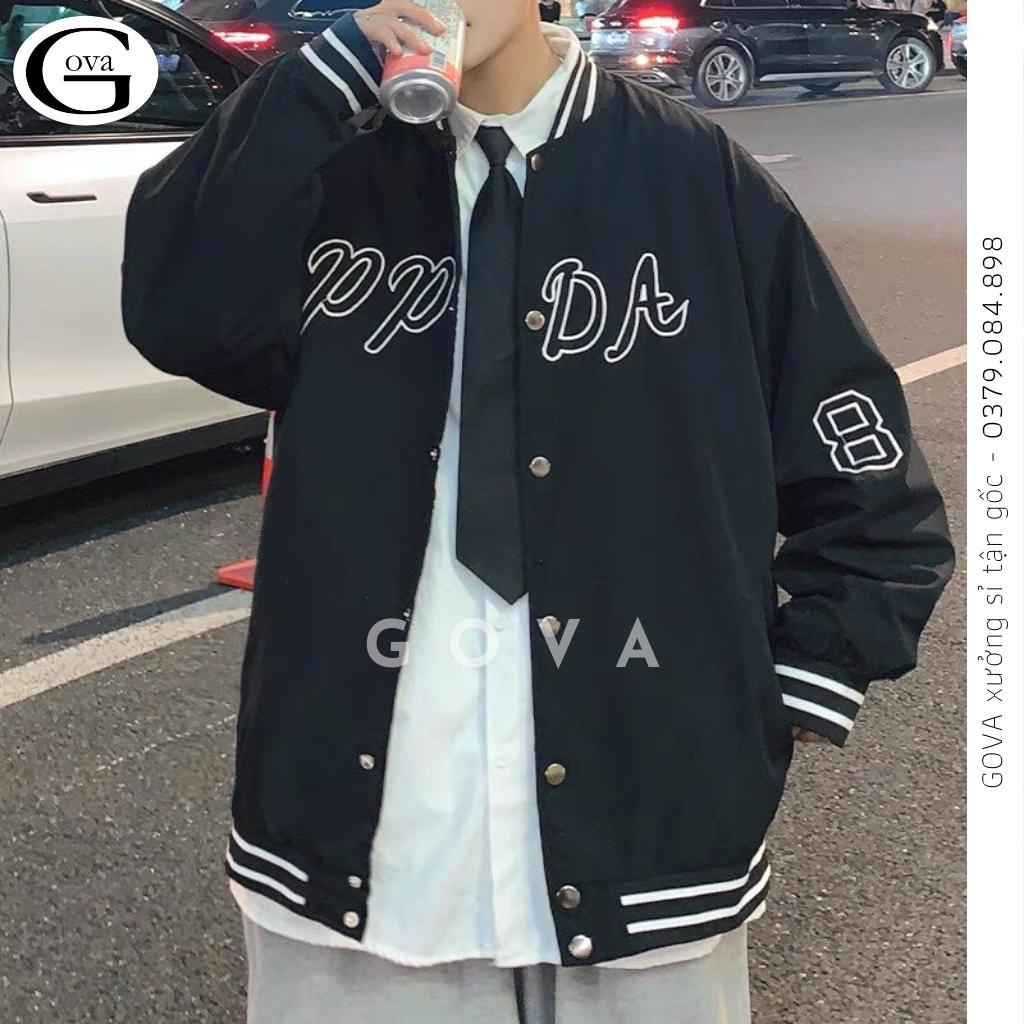 Áo Bomber Dù 2 Lớp PP DA Form Rộng Nam Nữ, Áo Khoác Dù Bóng Chài Chống Nắng Ulzzang Unisex GOVA