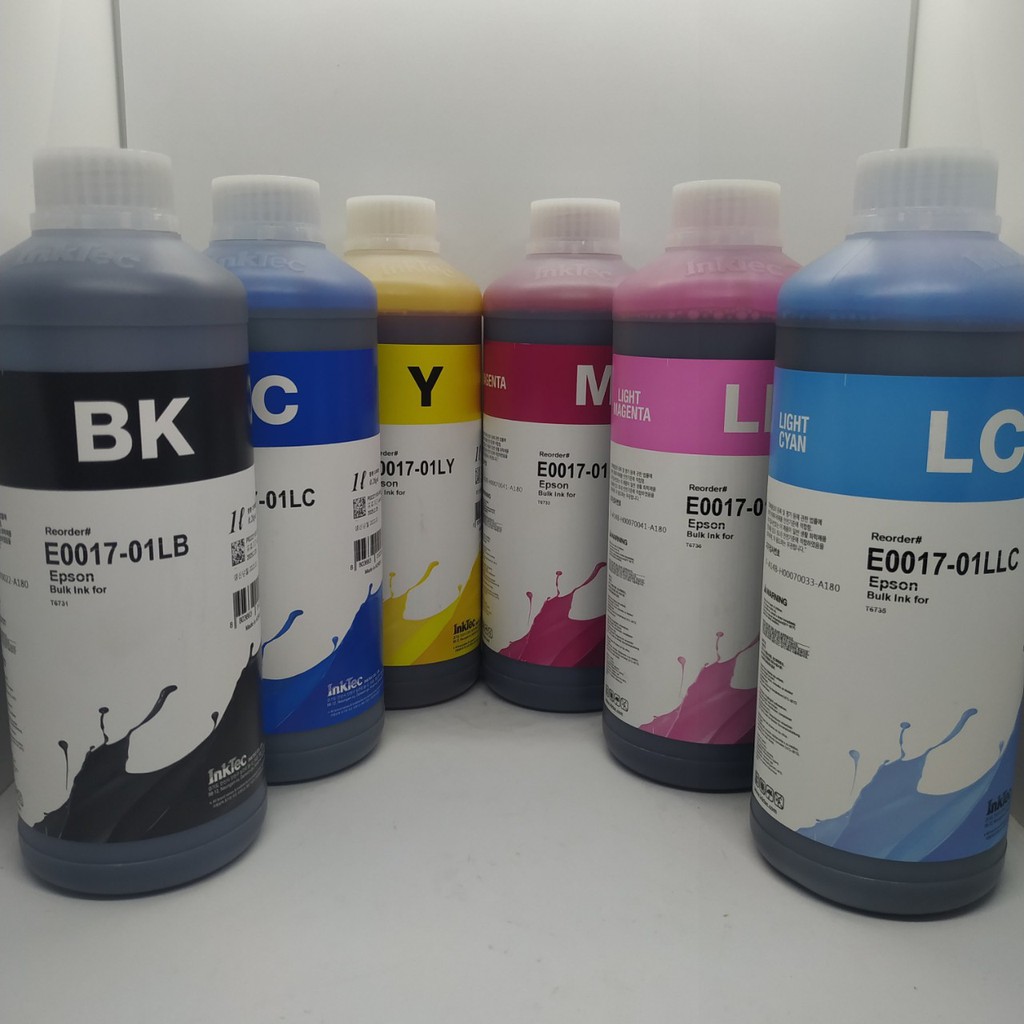 Mực Inktec Hàn Quốc bộ 6 chai | Mực Epson