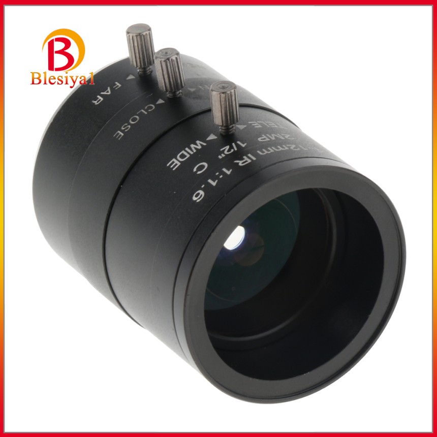 Giá Đỡ Ống Kính 4mm - 12mm 1 / 2 &quot;F1.6 Cho Máy Quay An Ninh Cctv