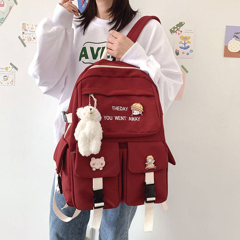 Túi đeo vai nữ, 2021 Mới, Trường trung học JK Girl dễ thương, Nhật Bản