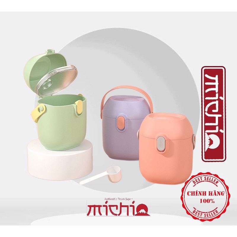 Hộp đựng sữa bột tiện dụng cho bé khi đi chơi, du lịch, đựng 255g sữa bột