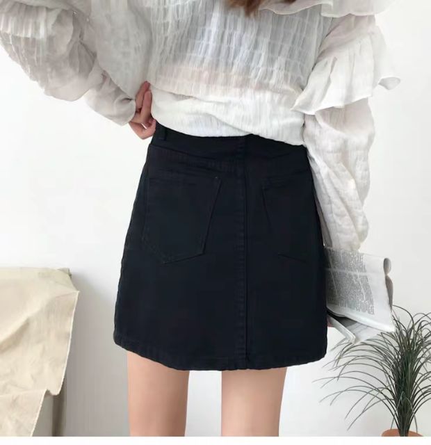 CHÂN VÁY CHỮ A TRƠN ULZZANG SIÊU HOT ( CÓ BIGSIZE ) | BigBuy360 - bigbuy360.vn