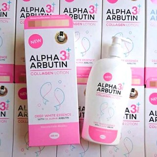 Sữa Dưỡng Trắng Da Alpha Arbutin Collagen Collagen Lotion 3+ Plus 500ml