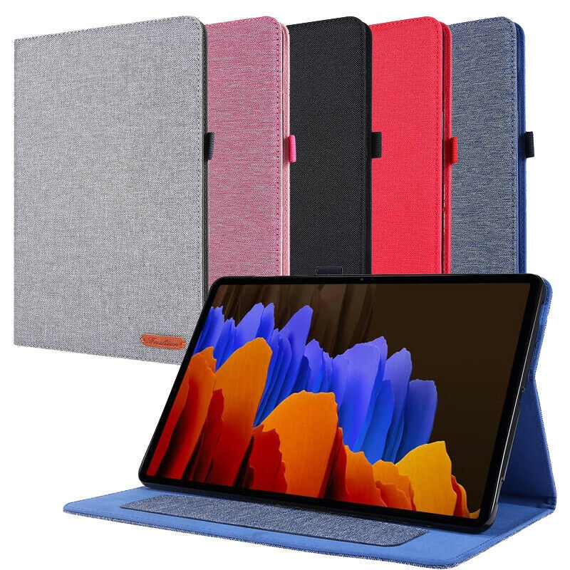 Bao Da Máy Tính Bảng Nắp Lật Chống Sốc Cho Samsung Galaxy Tab S8 S8+ S8 Ultra 11" 12.4" 14.6" SM-X700 X706 SM-X800 X806 SM-X900 X906