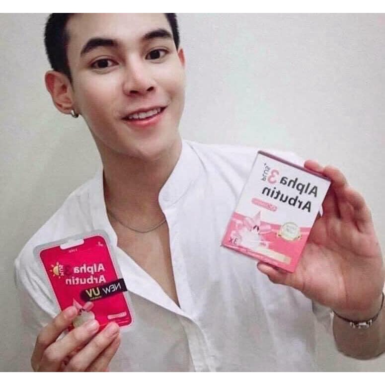 Viên Bột Kích Trắng Da Body Alpha Arbutin 3 Plus