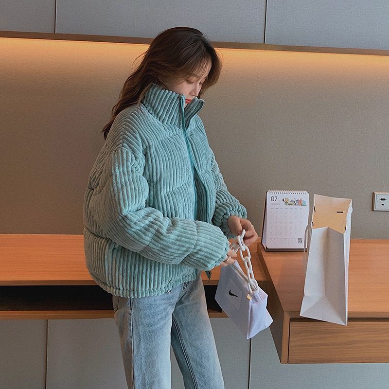 Áo Phao Nhung / Áo Khoác Phao / Áo Nhung / Áo Khoác Không Mũ / Freeship | BigBuy360 - bigbuy360.vn