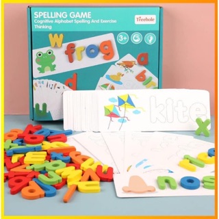Spelling game - ghép chữ tiếng anh cùng bé