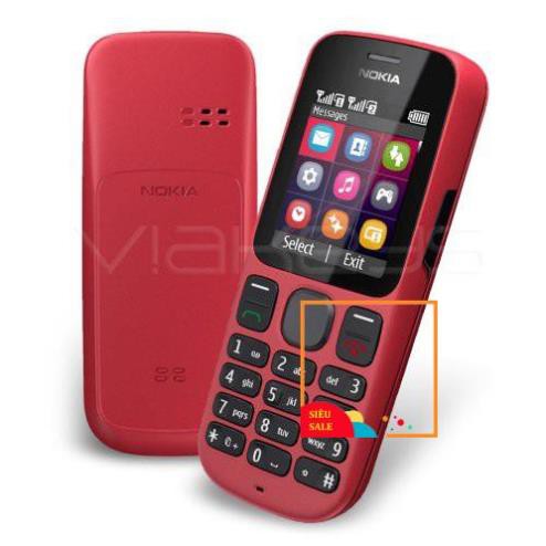 (Có Pin Sạc) Nokia 101- 2 Sim Nghe Nhạc Bảo Hành 12 Tháng Giá Chuẩn Chất Lượng Chuẩn