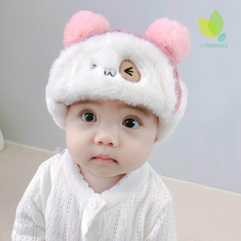 Mũ Giữ Ấm Tai Thỏ Đáng Yêu Cho Bé