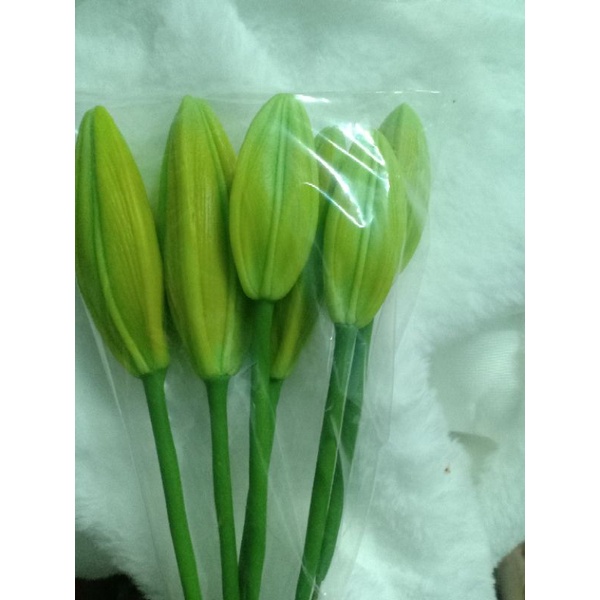 10 nụ ly nhỏ đất sét
