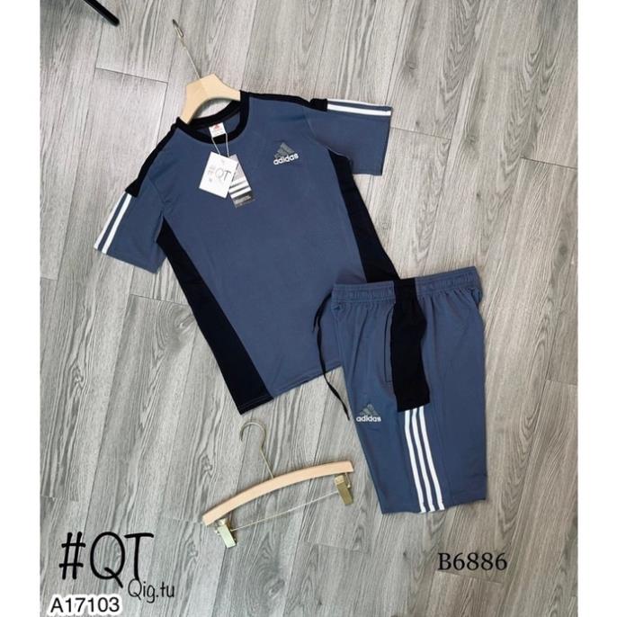 [sẵn hàng] Bộ Quần Áo Thể Thao Nam Siêu Đẹp - Bộ Thể Thao ADS Nam Cực Chất [FREESHI]