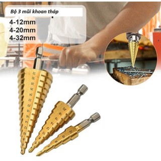 Bộ mũi khoan tháp 4 - 32mm