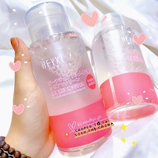 DÀNH CHO MỌI LOẠI DA — Nước Tẩy Trang Đào HEYXI 300ml Làm Sạch Da — Nước Tẩy Trang Không Cồn