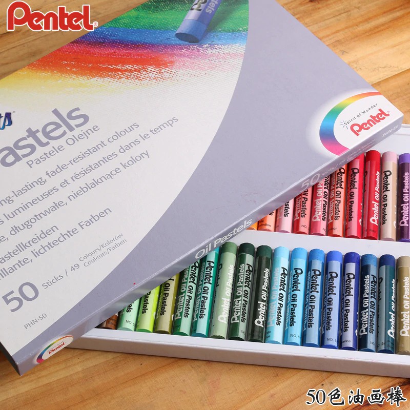 Sáp Dầu Pentel Oil Pastel 12/1625/36/50 Màu