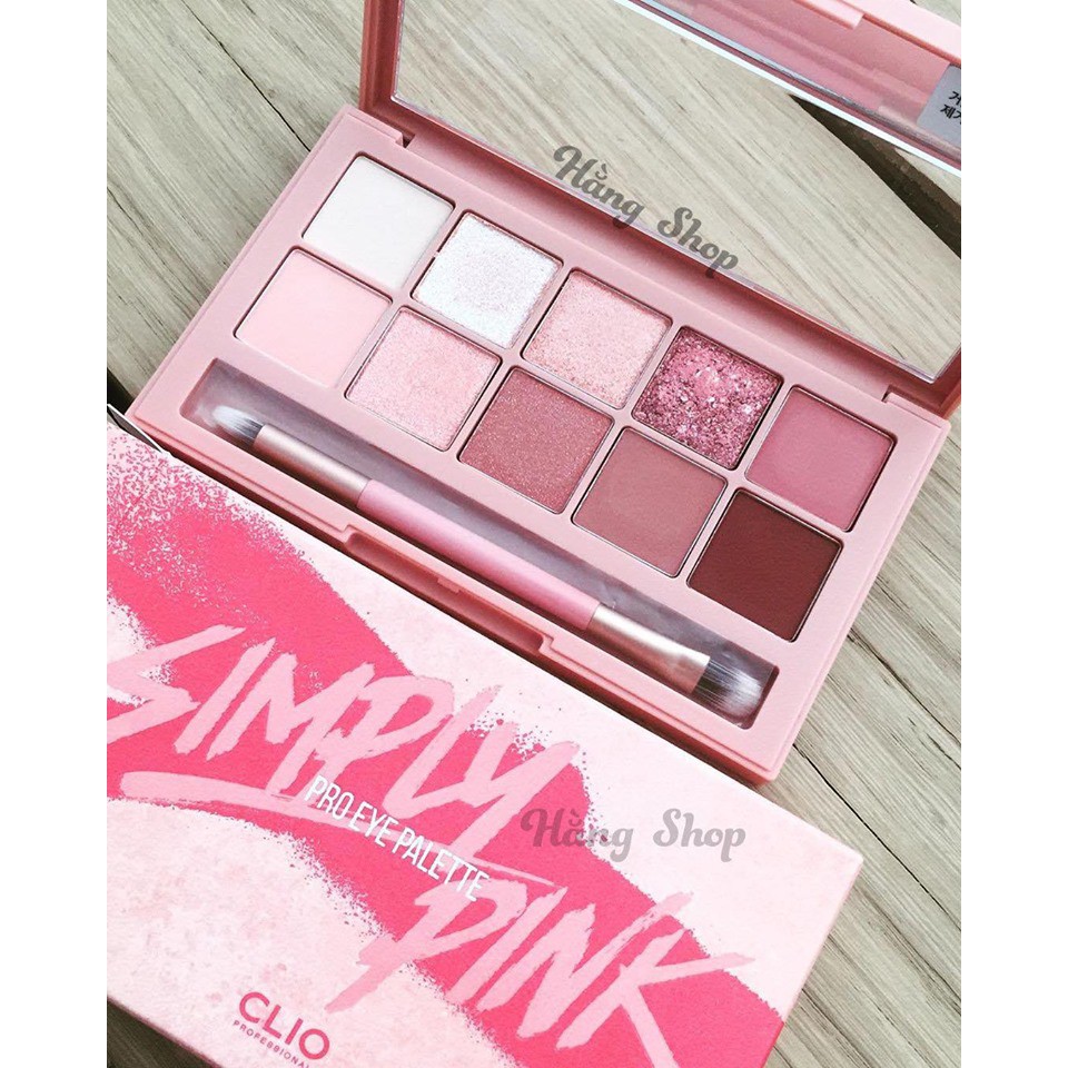 BẢNG PHẤN MẮT CLIO PRO EYE PALETTE SIMPLY PINK - 4387