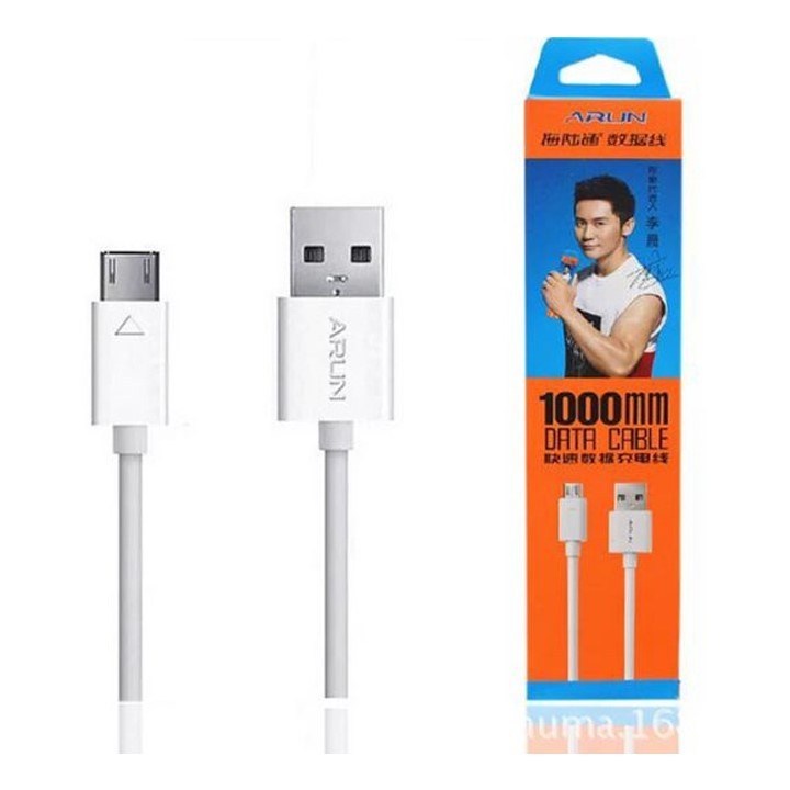 Cáp sạch arun 8600 (micro usb) , lighning, type C sạc nhanh cac dòng android mẫu mới 2022