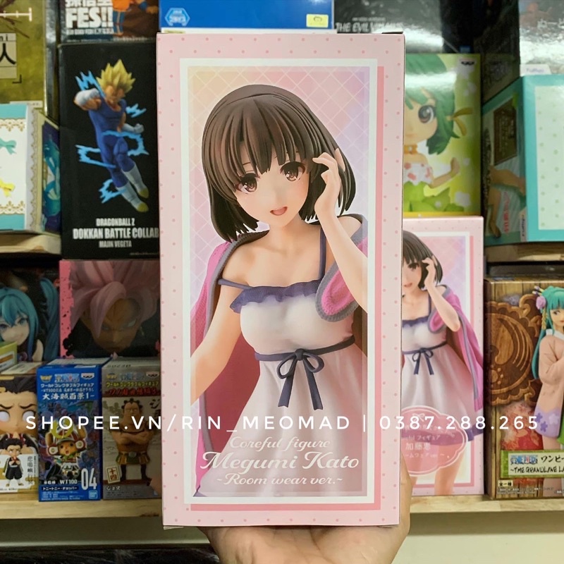 [MÔ HÌNH CHÍNH HÃNG] Mô Hình Megumi Kato - Saekano Coreful Figure