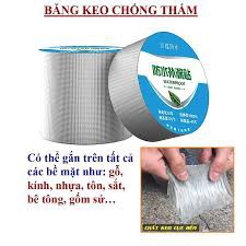 Băng keo bê tông, vá vết thủng gắn trên tất cả các bề mặt như gỗ, kính, nhựa, tôn, sắt, bê tông, gốm sứ... siêu dính