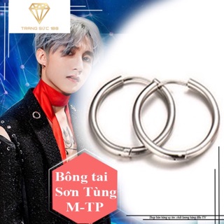 Bông tai inox nam cá tính BN02