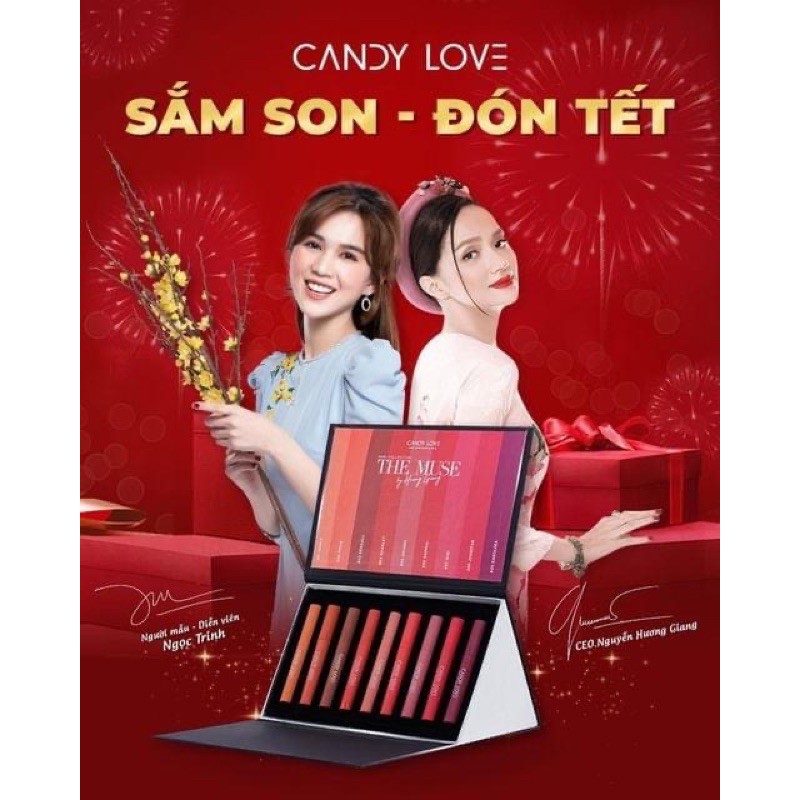 SON  KEM NHUNG LÌ CANDY LOVE