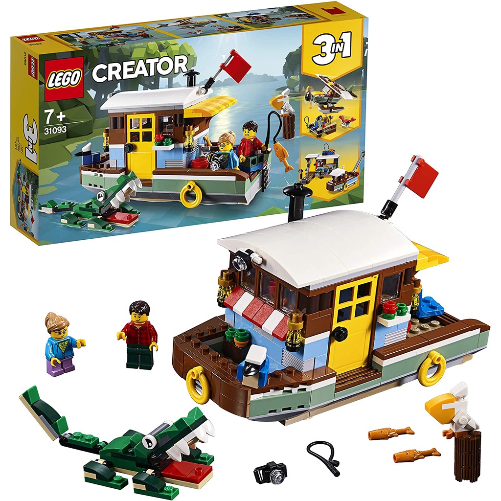 Đồ chơi LEGO Creator nhà thuyền trên sông 31093