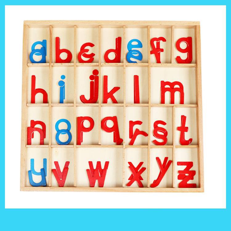 Thảm ngôn ngữ - Hộp chữ cái học vần ghép từ giáo cụ Montessori, Thảm montessori CÓ DÒNG KẺ