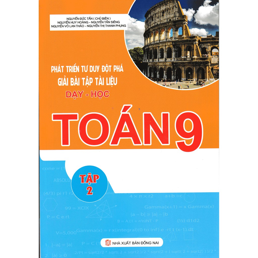 Sách Tham Khảo - Phát Triển Tư Duy Đột Phá Giải Bài Tập Tài Liệu Dạy - Học Toán 9 Tập 2 - KV