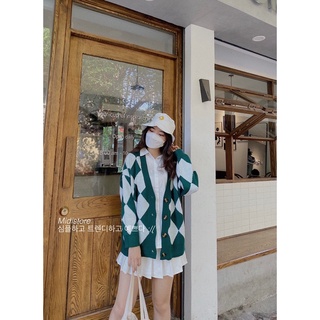 Áo Cardigan ovan (Ảnh/Video tự chụp)