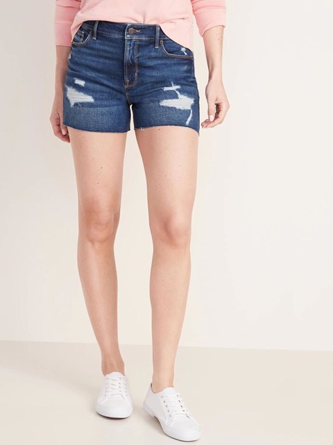 Quần short lưng cao vnxk xuất xịn