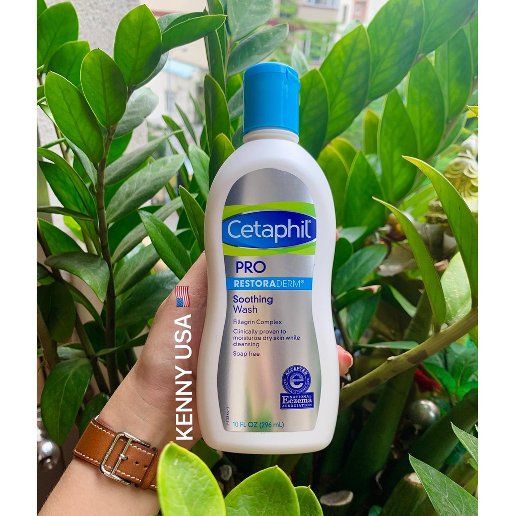 Sữa Rửa Mặt Cetaphil PRO Restoraderm Soothing Wash  - 296mL