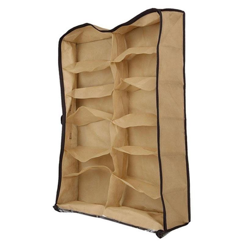 Giá Đựng Giày 12 Ngăn Để Dưới Gầm Giường Tiện Lợi